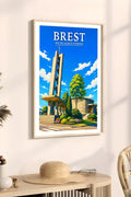 Affiche Brest Église Sainte-Thérèse