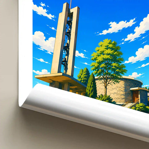 Affiche Brest Église Sainte-Thérèse