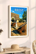 Affiche Brest Fort Montbarey
