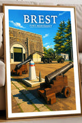Affiche Brest Fort Montbarey