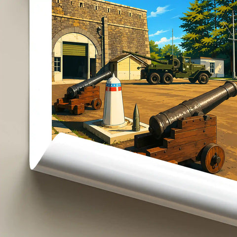 Affiche Brest Fort Montbarey