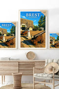 Affiche Brest Fort Montbarey