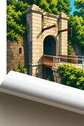 Affiche Brest Fort du Guestel