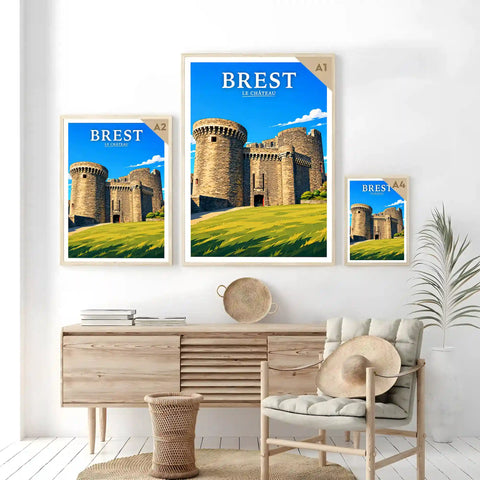Affiche Brest Le Château
