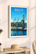 Affiche Brest Le Port