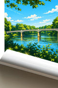 Affiche Brest Les Rives de Penfeld