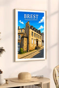 Affiche Brest Maison de la Fontaine