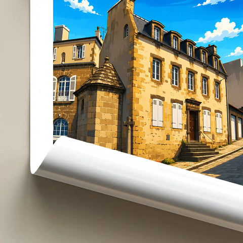 Affiche Brest Maison de la Fontaine