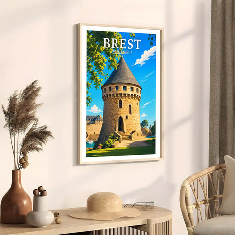Affiche Brest Tour Tanguy