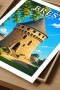 Affiche Brest Tour Tanguy