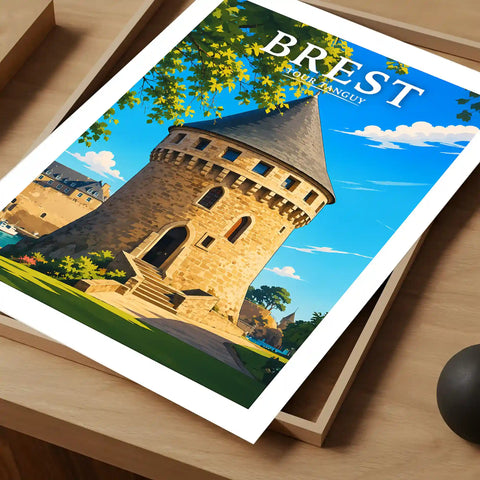 Affiche Brest Tour Tanguy