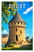 Affiche Brest Tour Tanguy