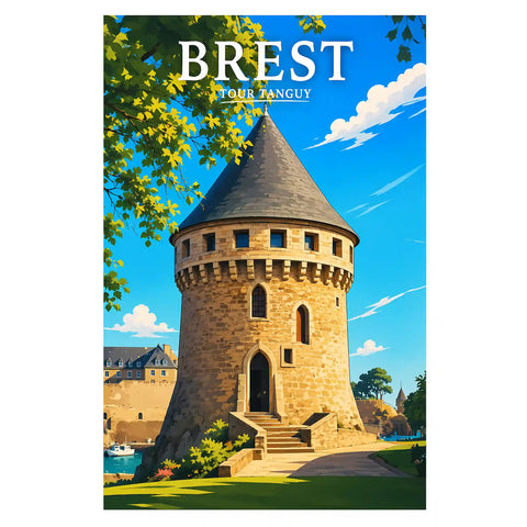 Affiche Brest Tour Tanguy