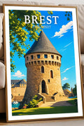 Affiche Brest Tour Tanguy