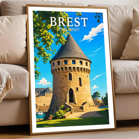 Affiche Brest Tour Tanguy