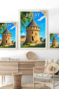 Affiche Brest Tour Tanguy