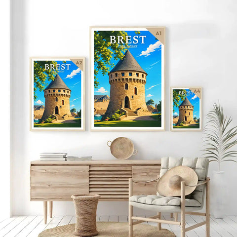 Affiche Brest Tour Tanguy