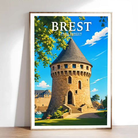 Affiche Brest Tour Tanguy