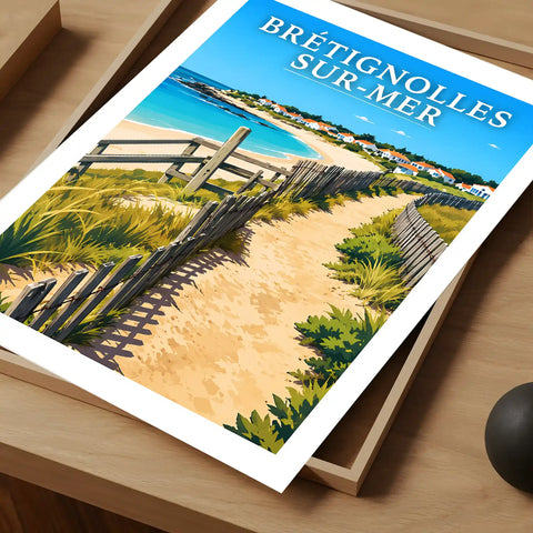 Affiche - Brétignolles-sur-Mer
