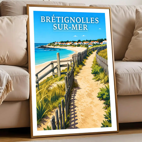 Affiche - Brétignolles-sur-Mer