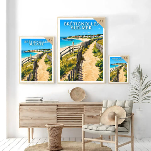 Affiche - Brétignolles-sur-Mer