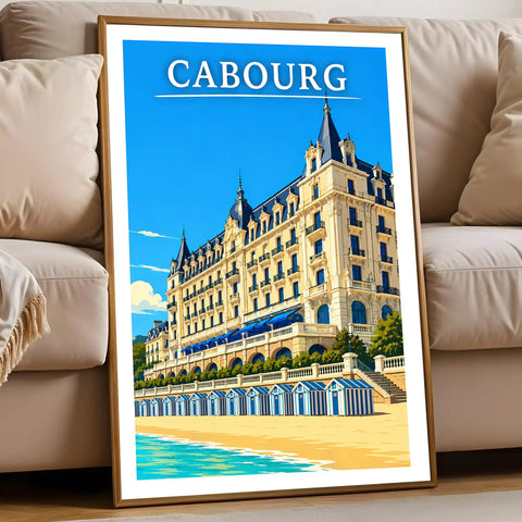 Affiche - Cabourg