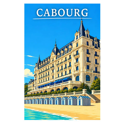 Affiche - Cabourg