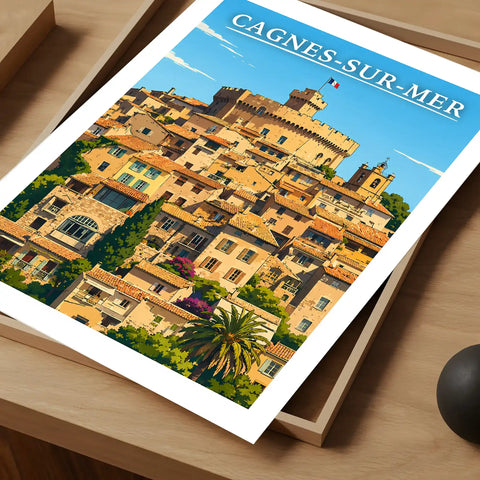 Affiche - Cagnes-sur-Mer