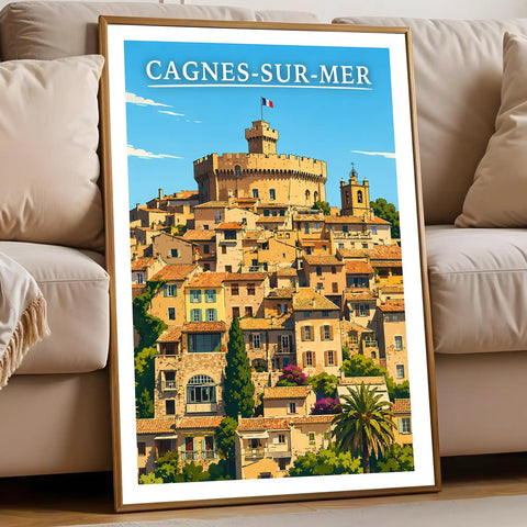 Affiche - Cagnes-sur-Mer