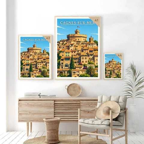 Affiche - Cagnes-sur-Mer