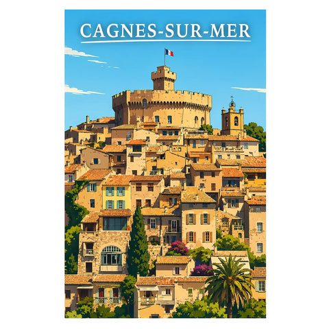 Affiche - Cagnes-sur-Mer