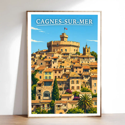 Affiche - Cagnes-sur-Mer