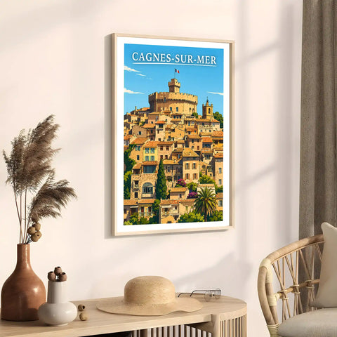 Affiche - Cagnes-sur-Mer