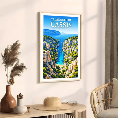 Affiche - Calanques de Cassis