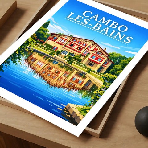 Affiche - Cambo-les-Bains