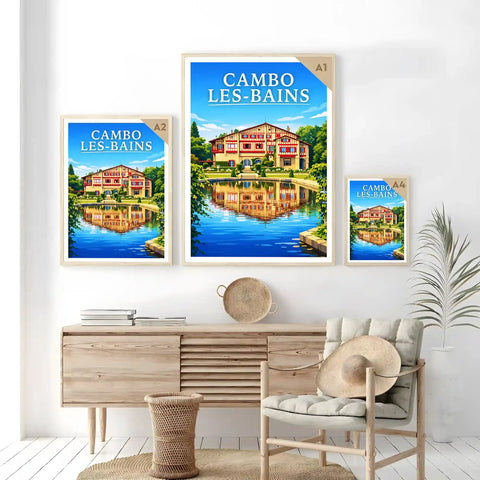 Affiche - Cambo-les-Bains