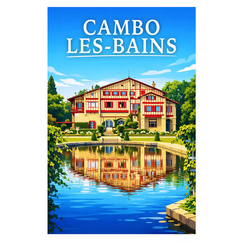 Affiche - Cambo-les-Bains