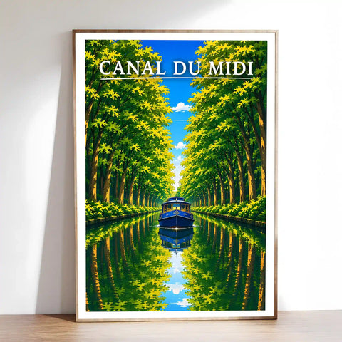 Affiche - Canal du Midi