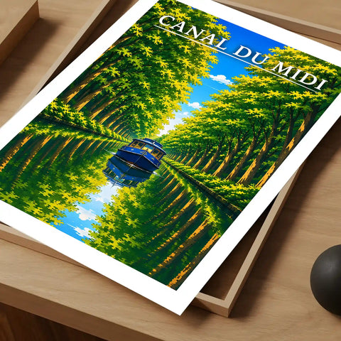 Affiche - Canal du Midi