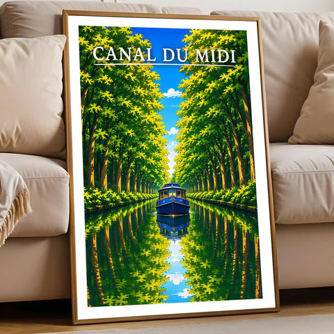 Affiche - Canal du Midi