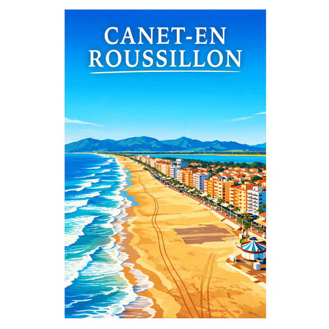 Affiche - Canet-en-Roussillon