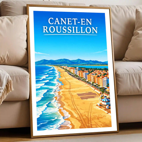 Affiche - Canet-en-Roussillon