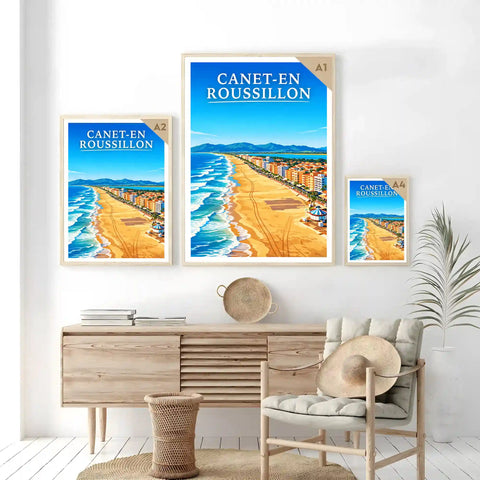 Affiche - Canet-en-Roussillon