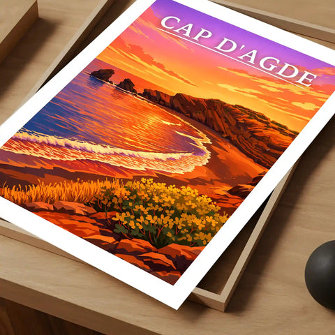 Affiche - Cap d'Agde