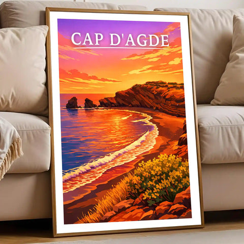 Affiche - Cap d'Agde