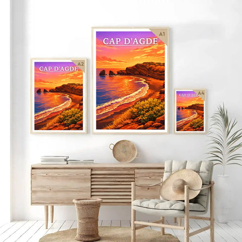 Affiche - Cap d'Agde