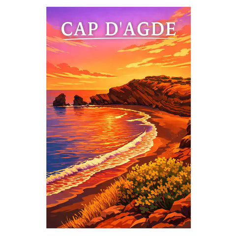 Affiche - Cap d'Agde