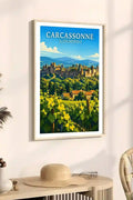 Affiche - Carcassonne - La Cité Médiévale - affiche carcassonne