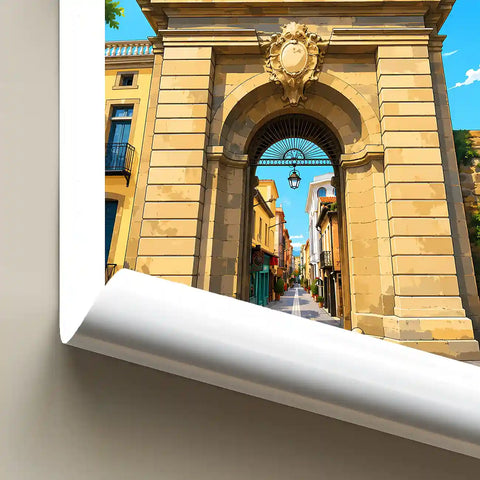 Affiche - Carcassonne - Porte des Jacobins