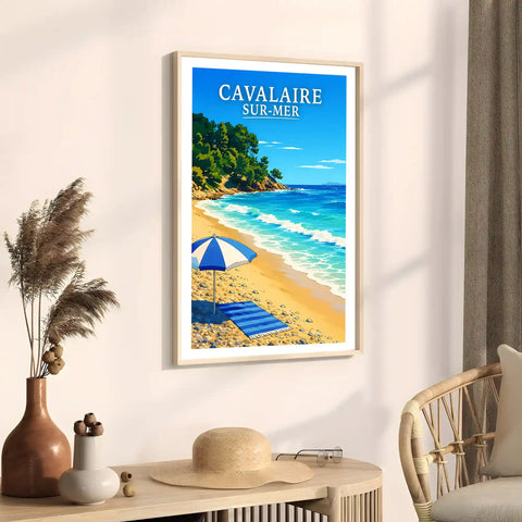 Affiche - Cavalaire-sur-Mer